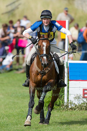 Jodie Loveday and Zamor II