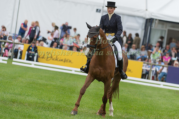 Lucienne Elms (GBR) riding Mistralou