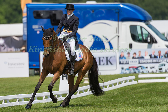 Katherine  Coleman (USA) riding Longwood