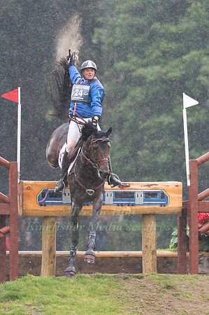 Karim Florent Laghoaug of France riding Entebbe De Hus