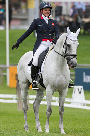 Gemma Tattersall (GBR) riding Quicklook V