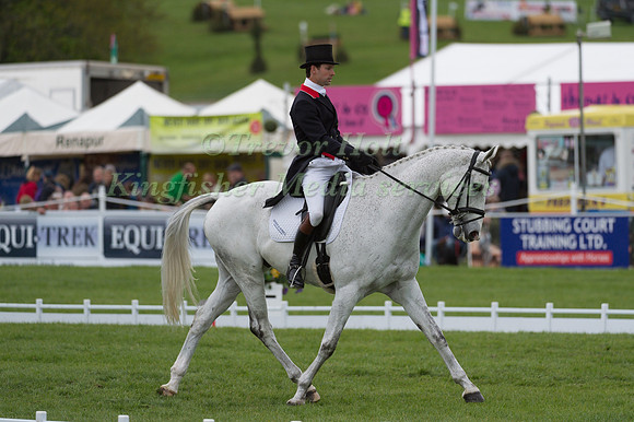 HARRY MEADE (GBR) RIDING  AWAY CRUISING COMPETING IN THE  DRESSAGE PHASE OF THE  CIC THREE STAR COMPETITION AT THE  2017 DODSON AND HORRELL  CHATSWORTH INTERNATIONAL HORSE TRIAL.