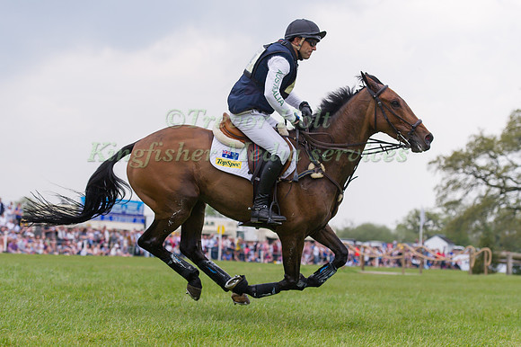 Bill Levett of Australia riding Improvise