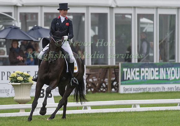 Nicola Wilson (GBR) riding Bulana