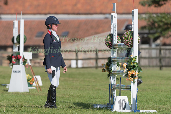 Nicola Wilson Walking the SJ Course
