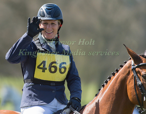 Zara Tindall riding High Kingdom