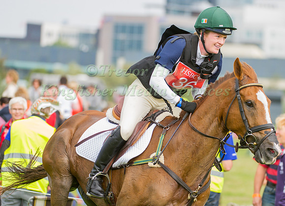 Clare Abbott and Euro Prince