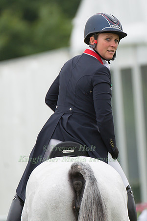 Gemma Tattersall (GBR) riding Quicklook V