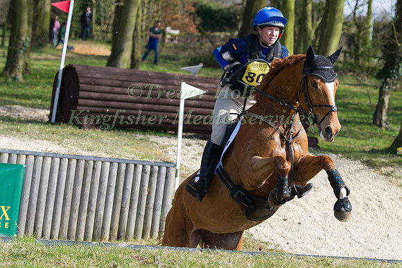 Katie Hunter  riding Delphy Tango