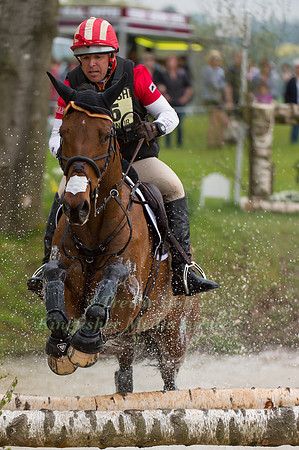 Bruce Davidson Jr of the United States of America riding The Apprentice
