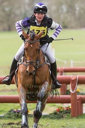 Esther Webb riding Lougherne Luke At Me
