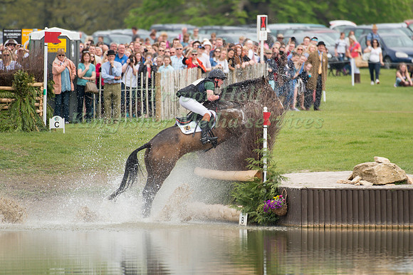 Simon Grieve of Great Britain  riding Cornacrew