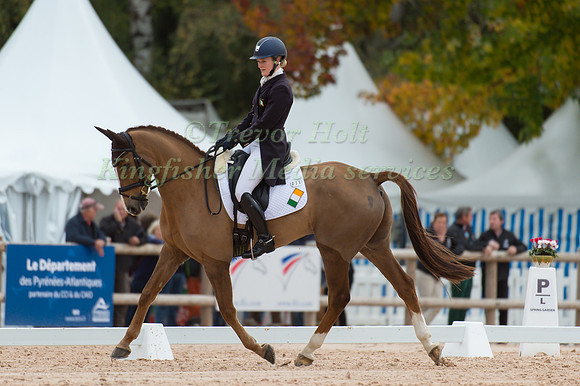 Clare Abbott of Ireland riding Euro Prince