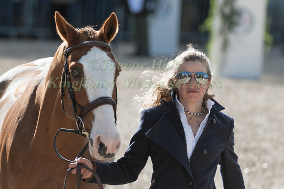 IZZY TAYLOR  (GBR) AND  PERFECT STRANGER