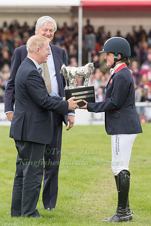 Piggy French Winnerof the Mitsubishi Motors Badminton Horse Trials