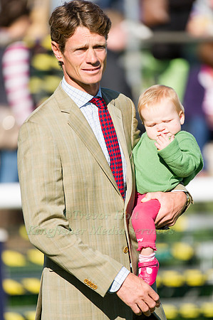 William Fox-Pitt with baby girl Chloe Rose