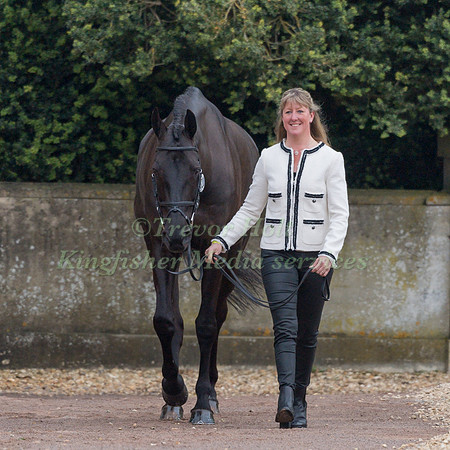Nicola Wilson (GBR) and  Bulana