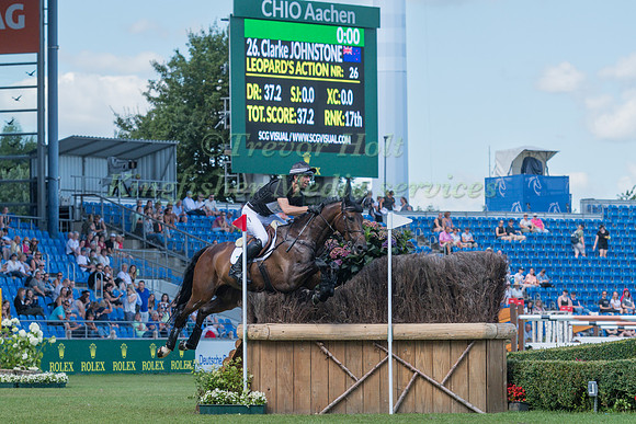 CLARKE JOHNSTONE AND LEOPARD'S ACTION