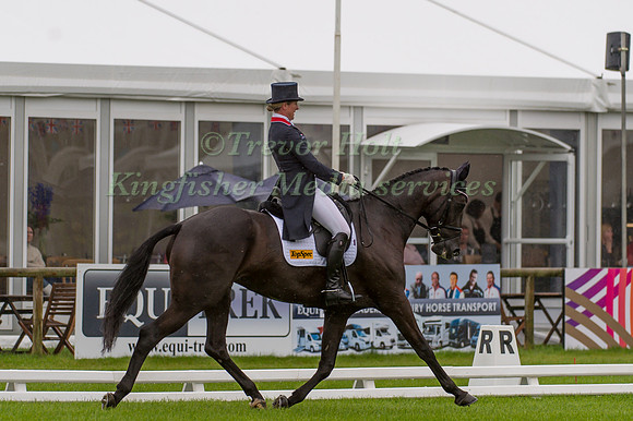 Nicola Wilson (GBR) riding Bulana