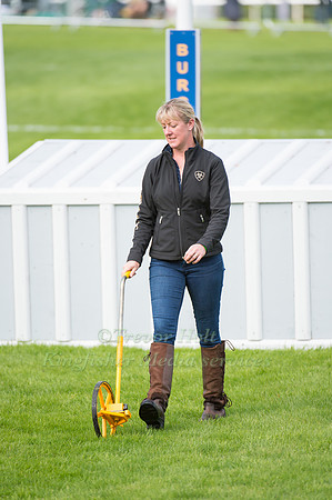 Nicola Wilson Walking the Course