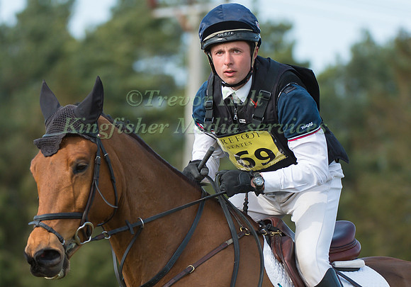 Harry Dzenis  riding Lislan Tito