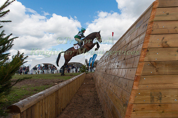 Sarah  Ennis (IRL) riding Blm Diamond Delux