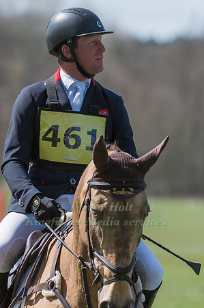 Oliver Townend riding Sandiman II