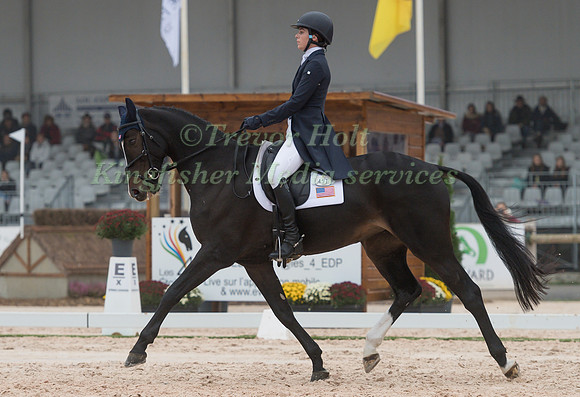 HALLIE COON (USA) AND CELIEN
