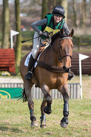Jenny Levett  riding Ballymore Rich Cat