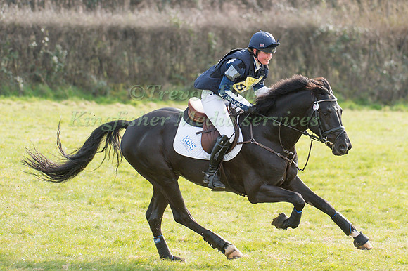 Emily Llewellyn  riding Exclusive