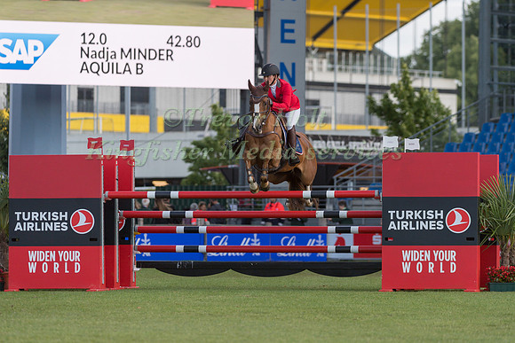 NADJA MINDER AND AQUILA B