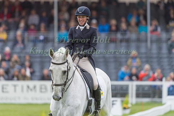 Louisa Milne Home (GBR) and  King Eider