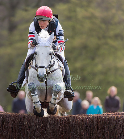 Lucy Jackson riding Bosun II
