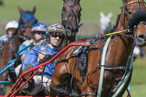 Harness racing at Helifield , Yorkshire