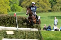 FLORA HARRIS (GBR) RIDING  BAYANO COMPETING IN THE CROSS COUNTRY PHASE OF THE  EVENT RIDERS MASTERS COMPETITION AT THE  2017 DODSON AND HORRELL CHATSWORTH INTERNATIONAL HORSE TRIAL.