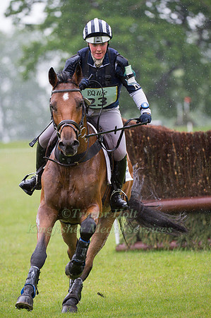 Imogen  Murray (GBR)  riding Donatello S