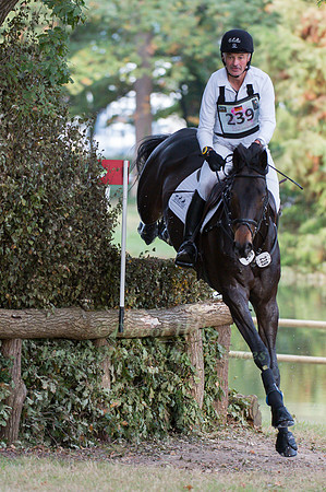 Elmar Lesch of Germany riding Rough Diamond