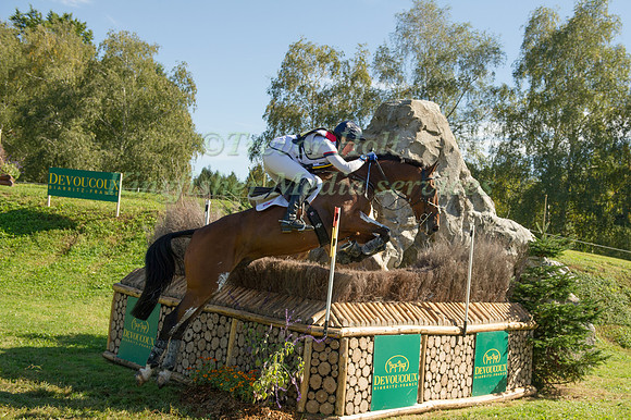 Kristina Cook (GBR) riding Calvino II