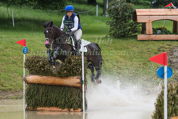 KIRSTY JOHNSTON (GBR) AND WTTL OPPOSITION SKY LAW TAKING PART IN  CROSS COUNTRY PHASE OF THE LAND ROVER CCI-S4* COMPETITION AT THE 2019  EQUI-TREK BRAMHAM INTERNATIONAL HORSE TRIALS.