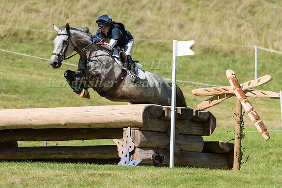 LOUISE HARWOOD (GBR) RIDING BALLADEER MILLER MAN