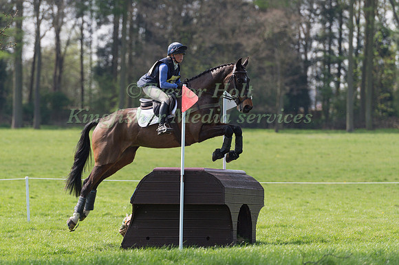 Rosalind Canter riding  Allstar B