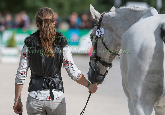 CAROLINE  POWELL (NZL) AND UP UP AND AWAY AT THE EQUI-TREK CCI *** FINAL HORSE INSPECTION OF THE 2017 BRAMHAM INTERNATIONAL HORSE TRIALS
