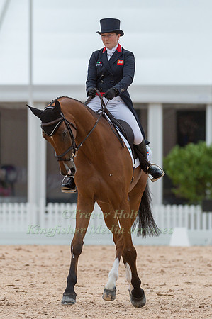 Laura Collett (GBR) riding Palmero 4