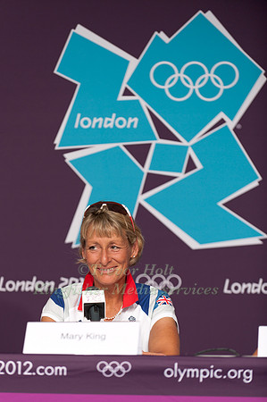 Mary King at the Pre-Competition Press Conference
