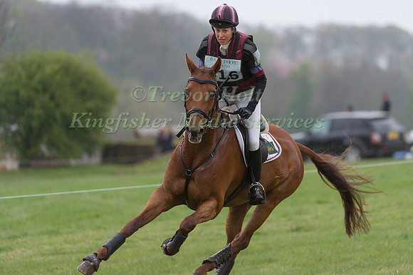 SARAH BULLIMORE (GBR) RIDING LILLY CORINNE