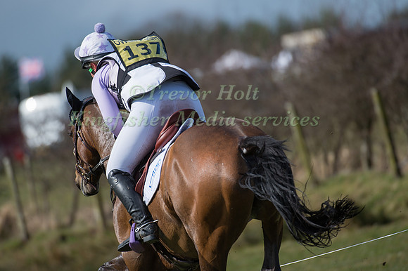 Gemma Tattersall riding Chico Bella P