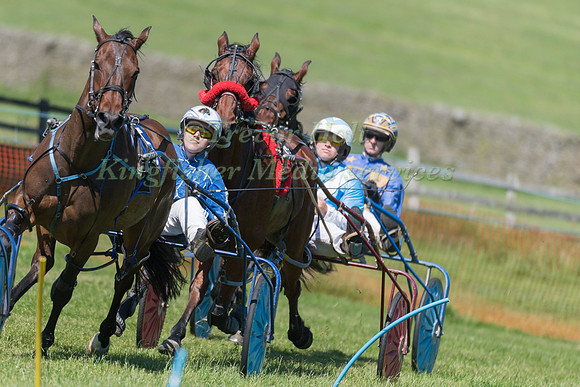 Harness racing at Helifield , Yorkshire