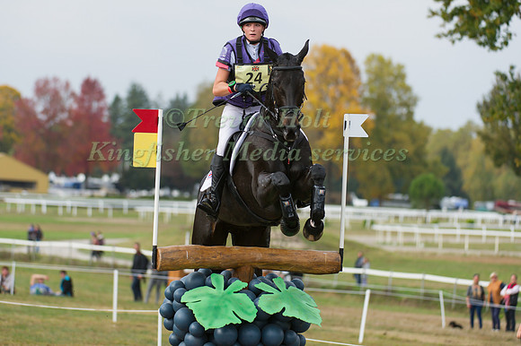 Emily King of Great Britain riding Brookleigh