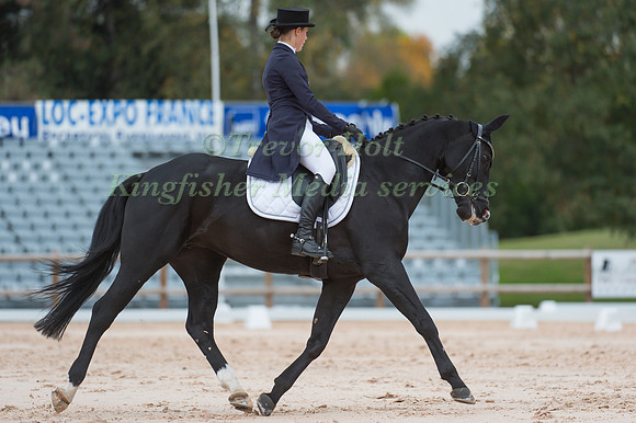 Lola Madrenas of Belgium riding Roulette W
