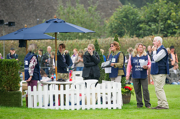 Fence Judges relax at the Maltings In